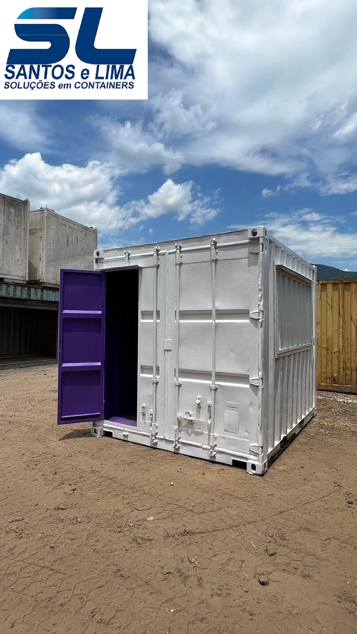 Santos e Lima Soluções projeto em container