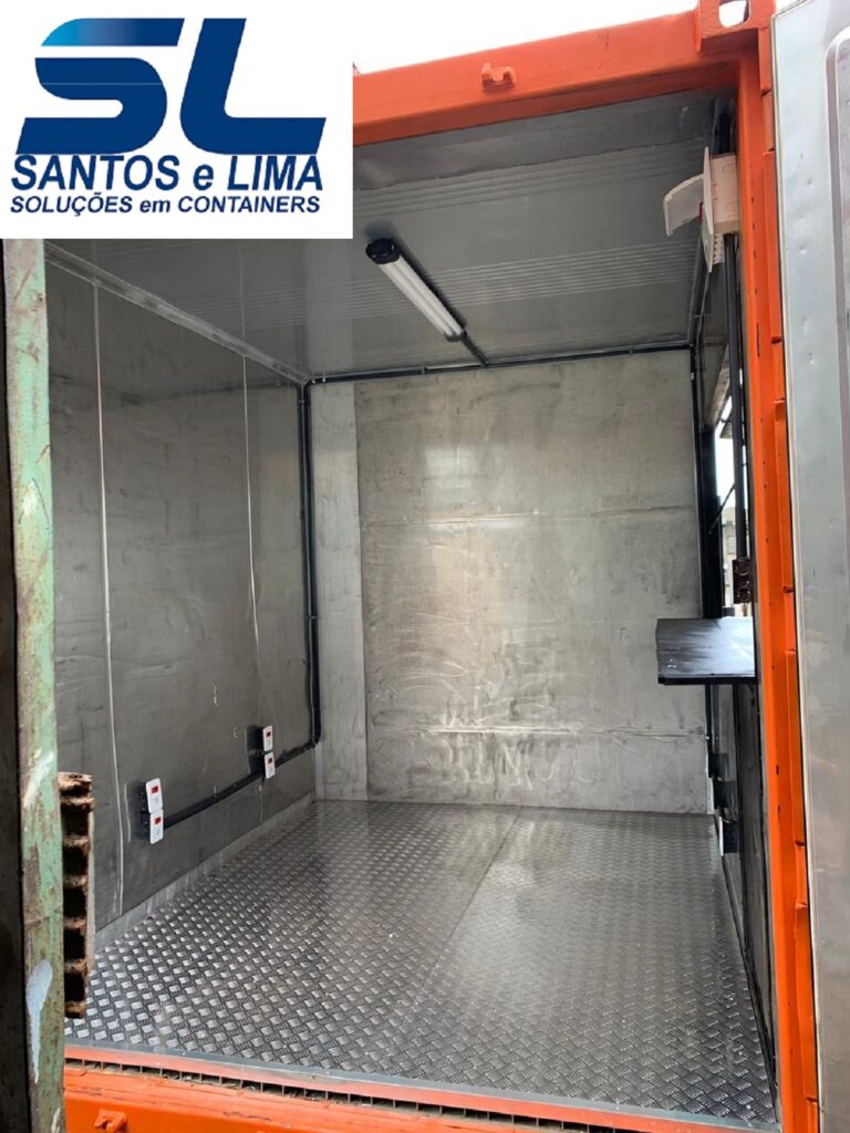 Santos e Lima Soluções projetos em container