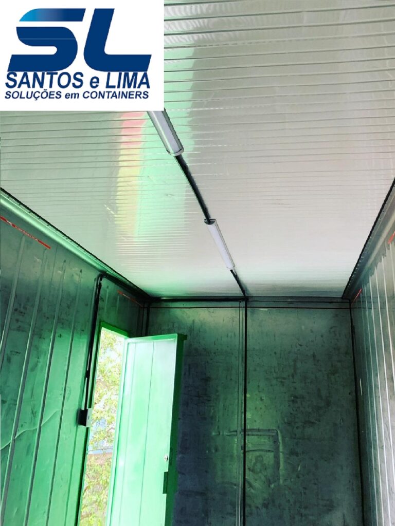 Santos e Lima Soluções projeto em container