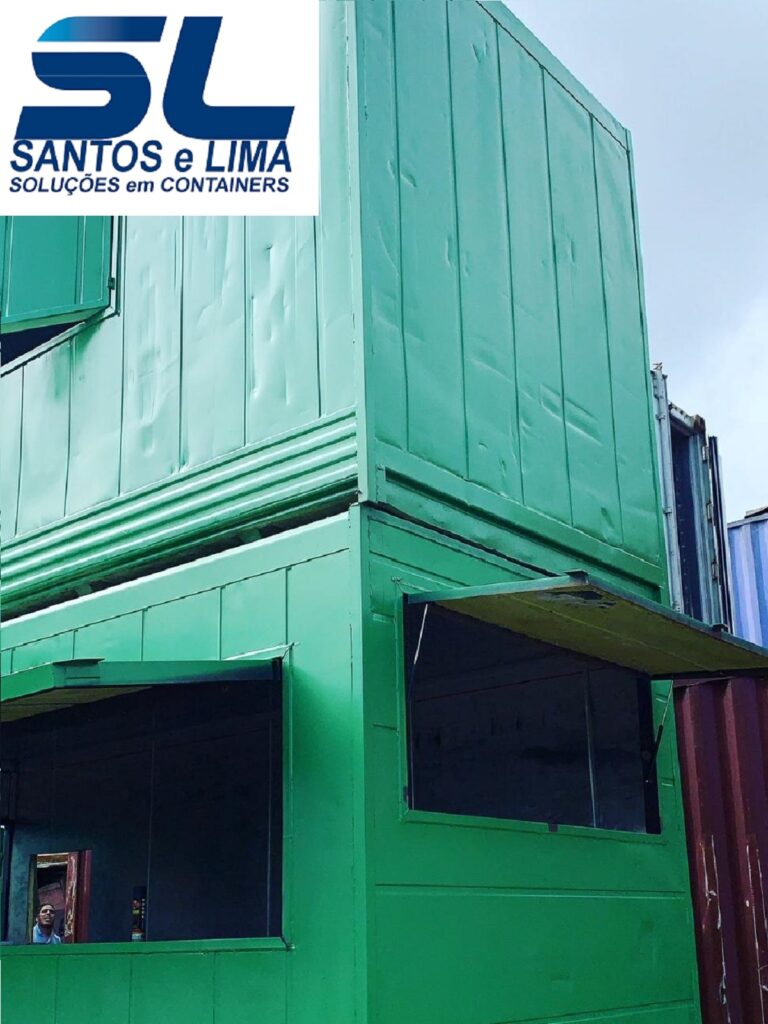 Santos e Lima Soluções projeto em container