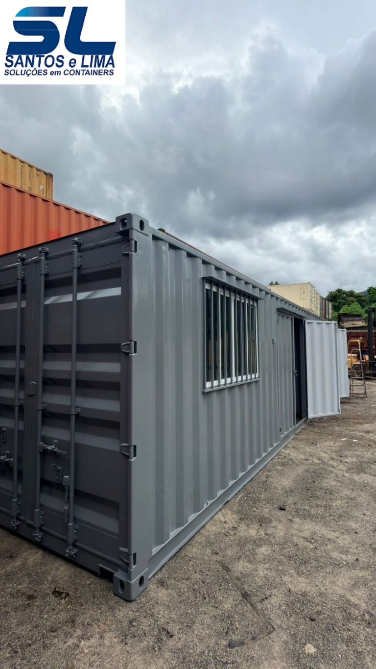 Santos e Lima Soluções conheça alguns dos nossos projetos e descubra como containers pode transformar espaços em experiências únicas.